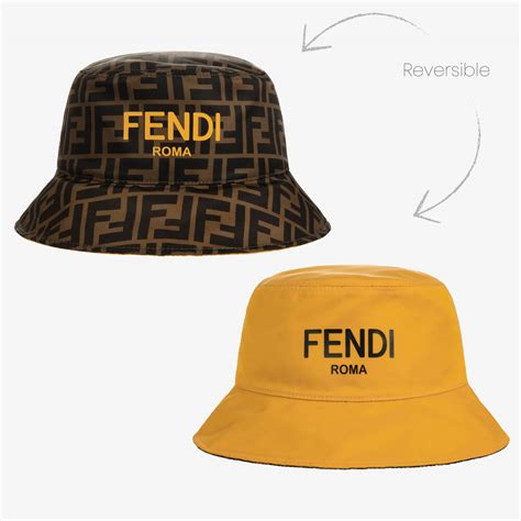 fendi hat for babies|Fendi bucket hat price.